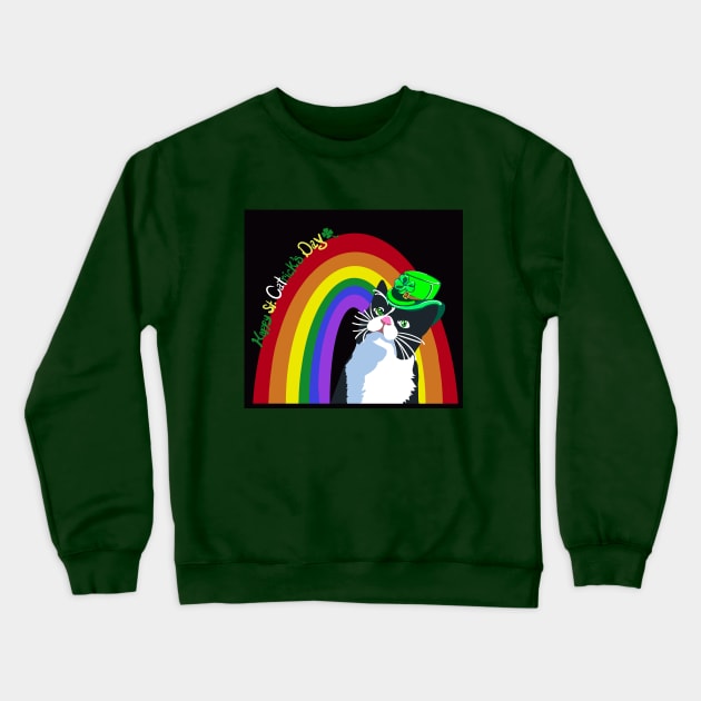 St. Catricks Day Crewneck Sweatshirt by TAP4242